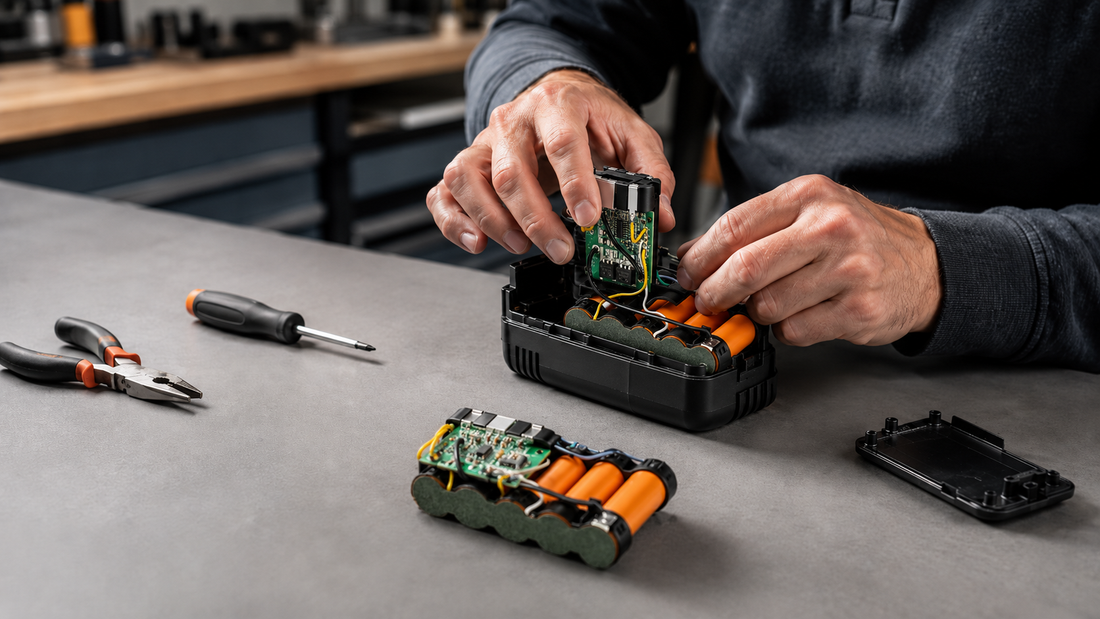 Reconstrução de baterias de ferramentas elétricas: dê uma nova vida aos seus equipamentos