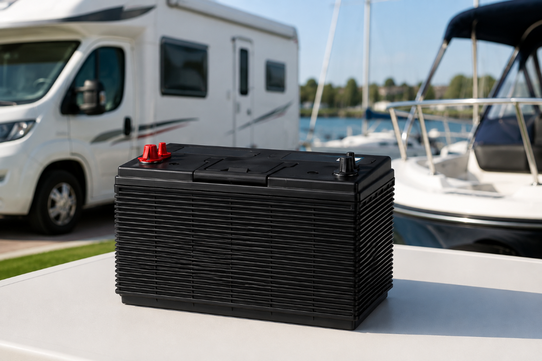 Baterias para barcos e autocaravanas: arranque, serviço ou dual?