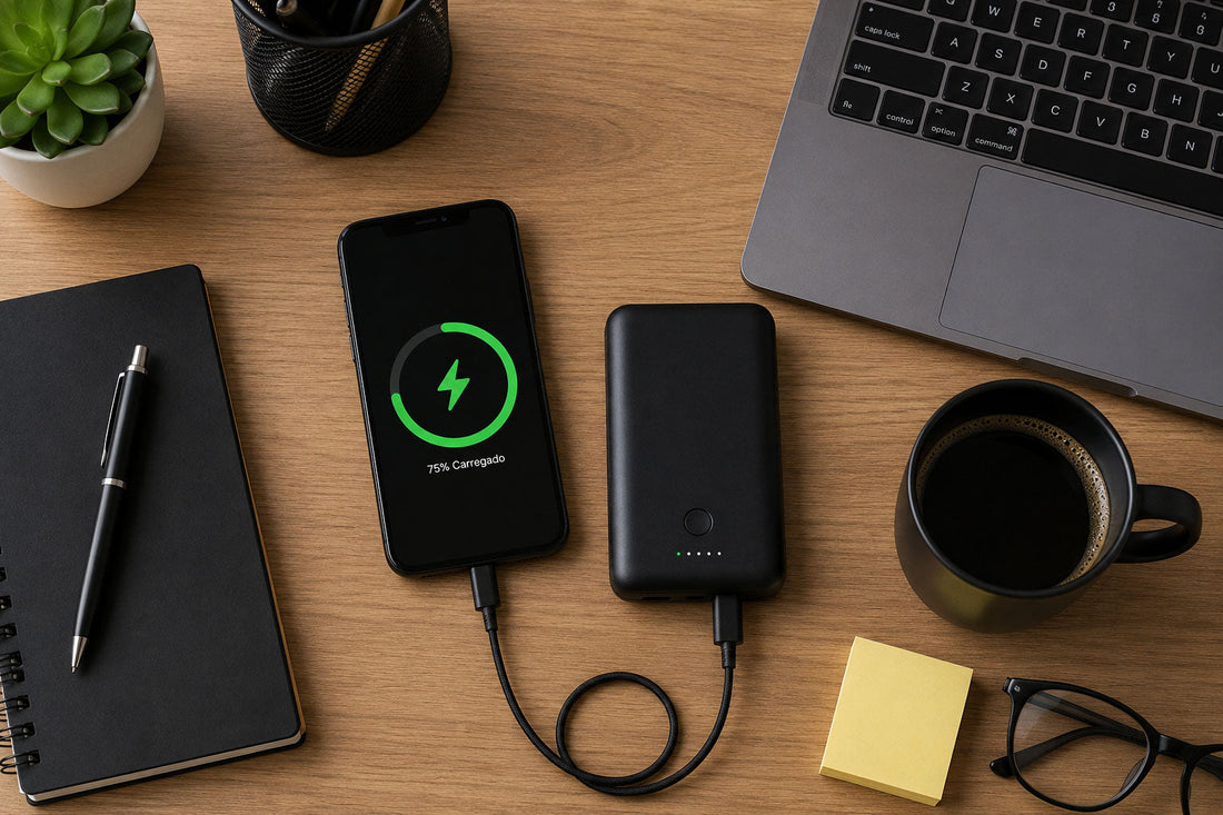 Powerbanks, carregadores e cabos: como evitar ficar sem bateria