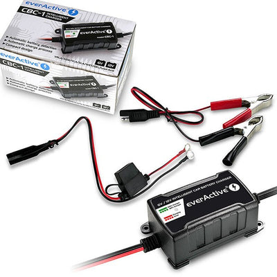 Carregador de manutenção everActive 6V/12V
