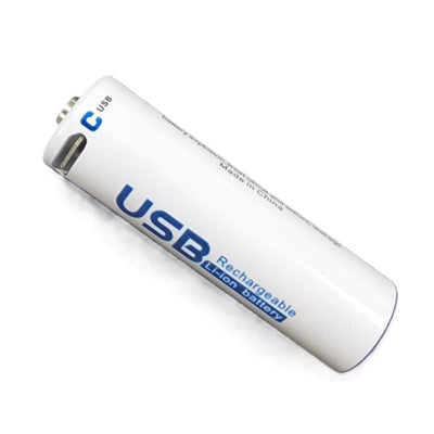 Pilha AA de lítio recarregável por USB-C 1,5V 1700mAh