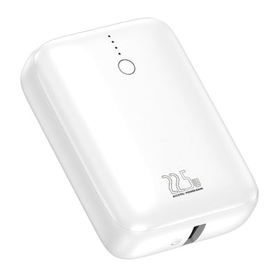 Powerbank 10000mAh 22,5W PD QC3.0 com cabo USB-C