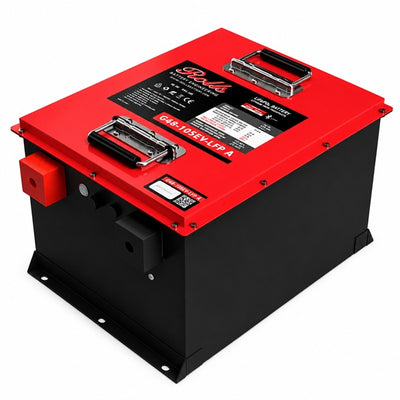 Bateria de lítio LiFePO4 48V 105Ah Rolls para buggies de golfe